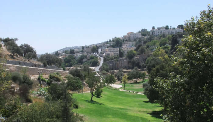 Hinnom Valley in Jerusalem