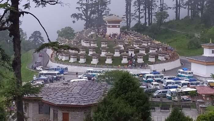 dochula pass in bhutan