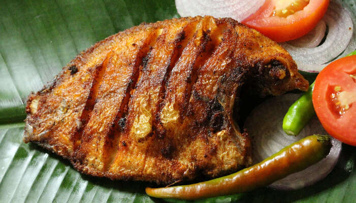 Karimeen Pollichedu, Kerala's dish