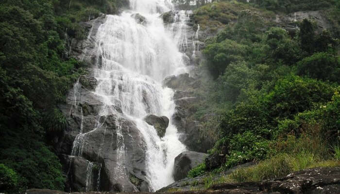 Pallivasal Falls In Devikulam