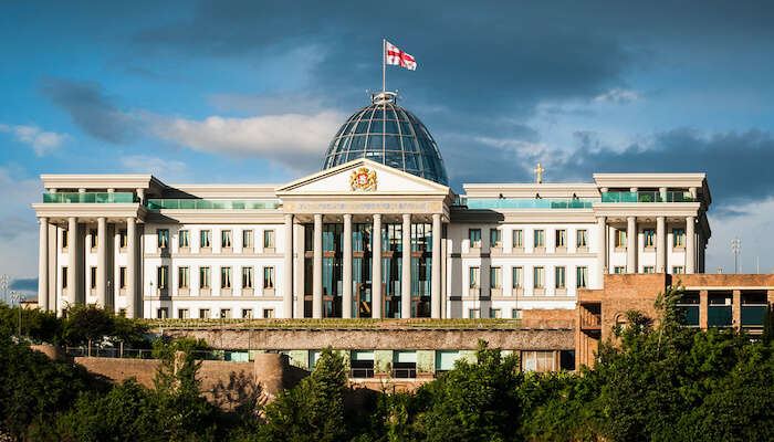 Presidential Palace standing tall