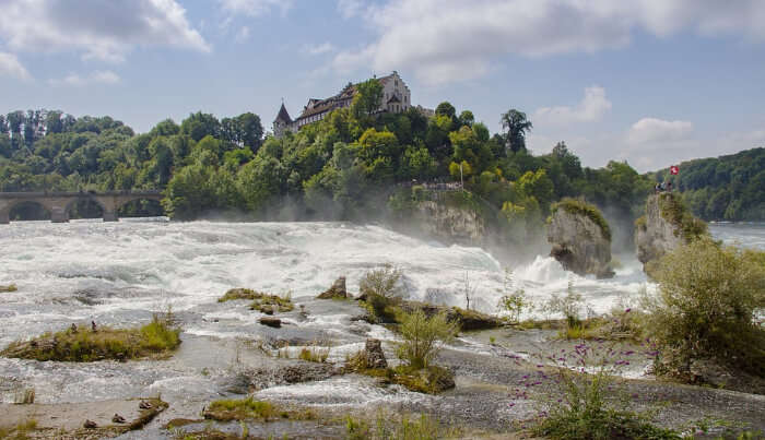 Rhine Falls - Boatin