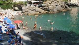 San Fruttuoso Beach in Italy