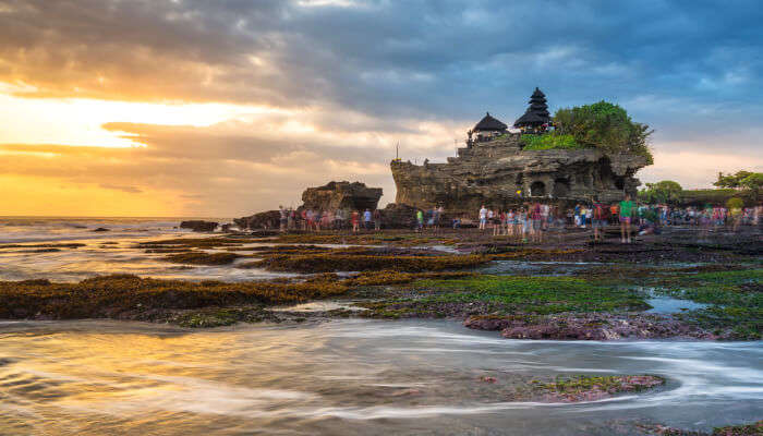 Watch The Sunset At Tanah Lot