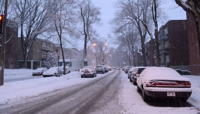 Weather Of Montreal In Winter