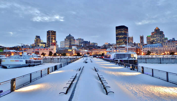 montreal canada at christmas