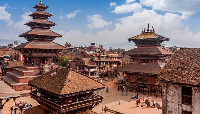 Bhaktapur in nepal