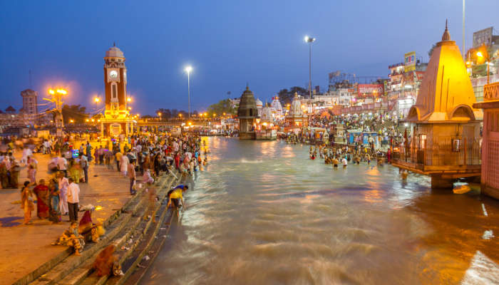haridwar is among the most popular spiritual places to visit near Chandigarh