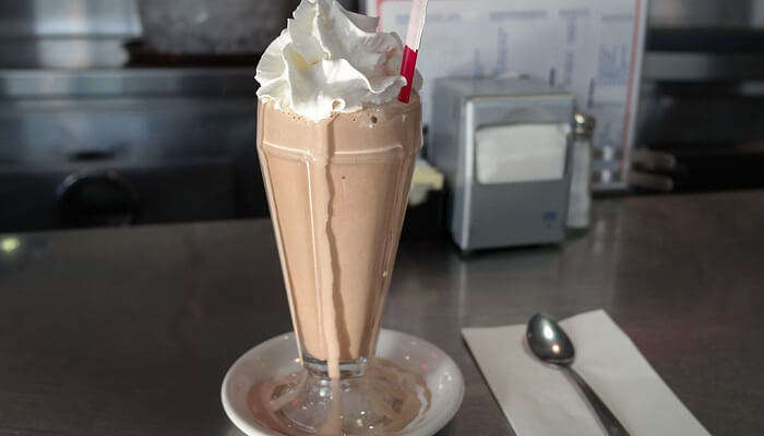 chocolate milkshake