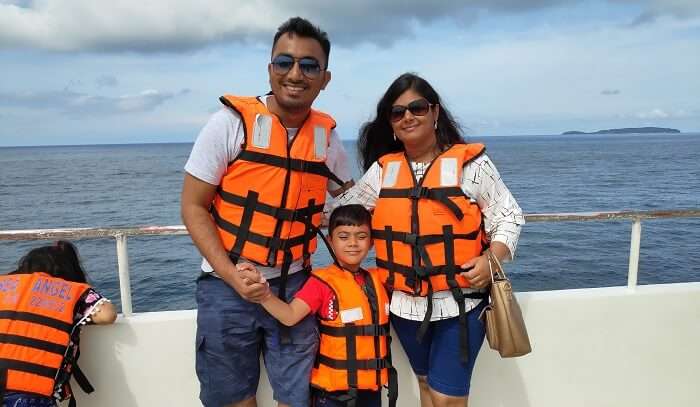 Terrace of Big Boat to Phi-Phi islands