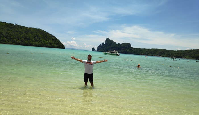 at Phi Phi islands