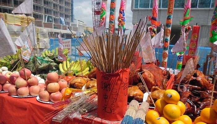 Hungry Ghost Festival in China