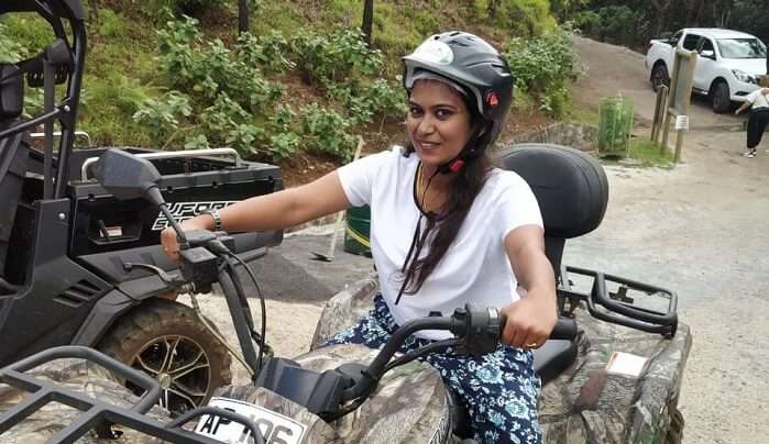 safari quad biking in the park