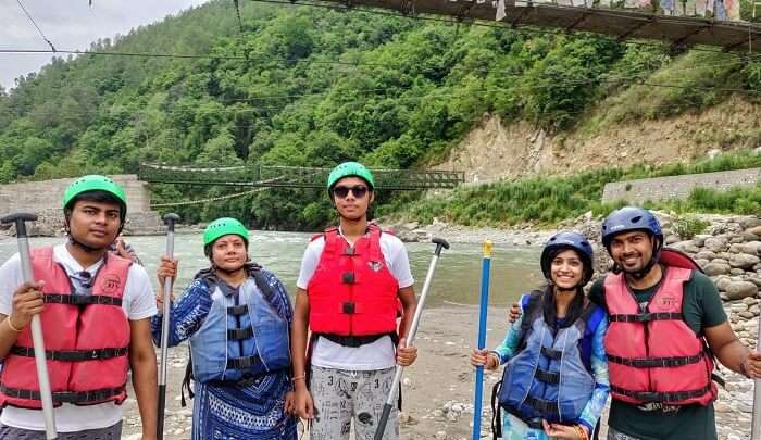 had a great experience of rafting