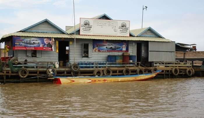 witness the amazing floating villages.