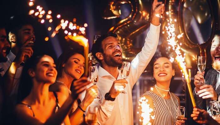Plan one of the fun-filled New Year parties in Chennai at Feathers A Radha Hotel
