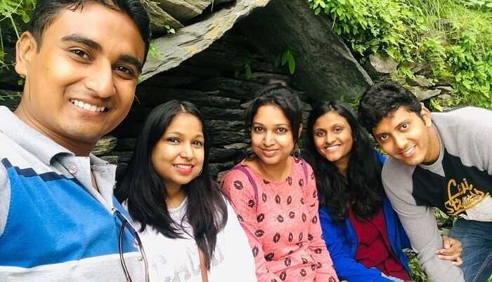 groupfie on trip