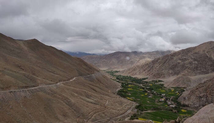 beautiful and peaceful valley