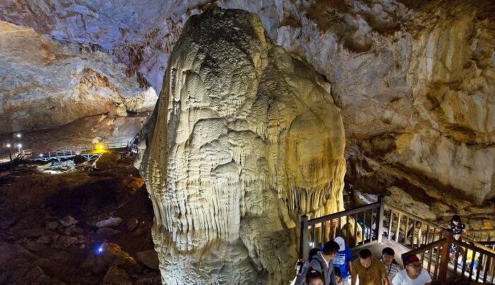 visited the Paradise Caves