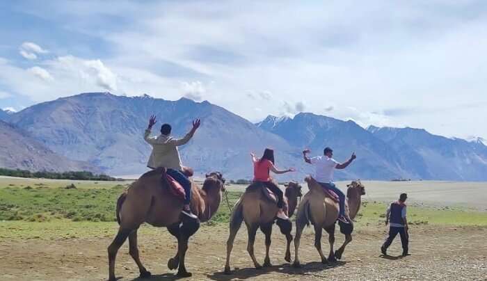 enjoyed the camel ride