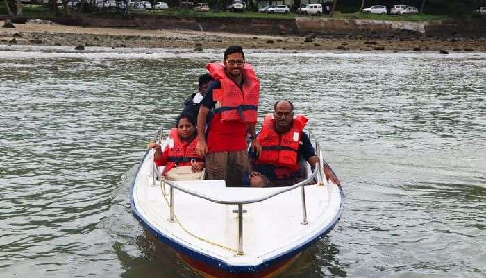 enjoyed water sports in Andaman