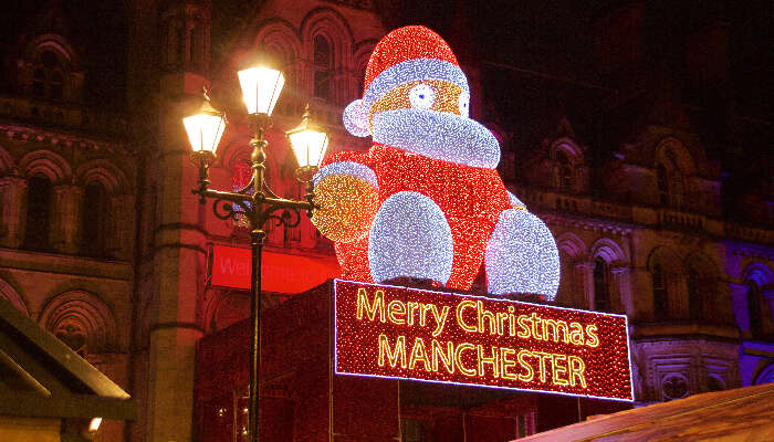 Manchester, one of the best places to spend Christmas in Europe
