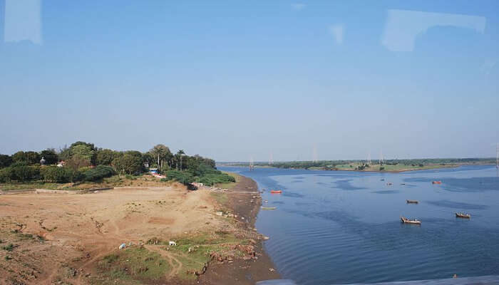 A view of Narmada river