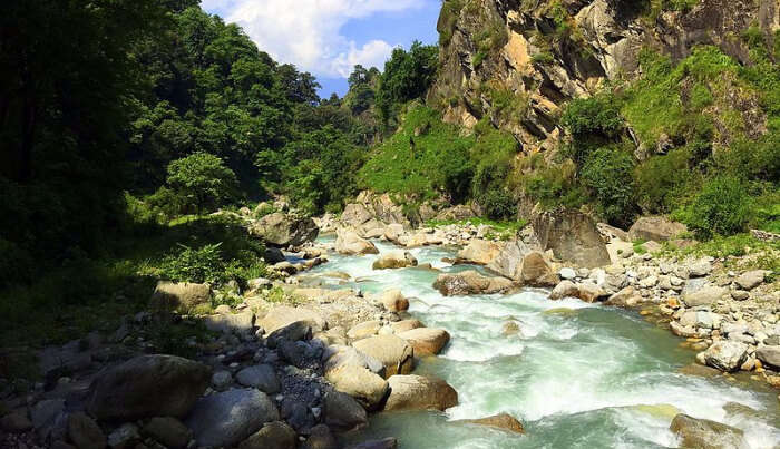 irthan and Flachan Rivers