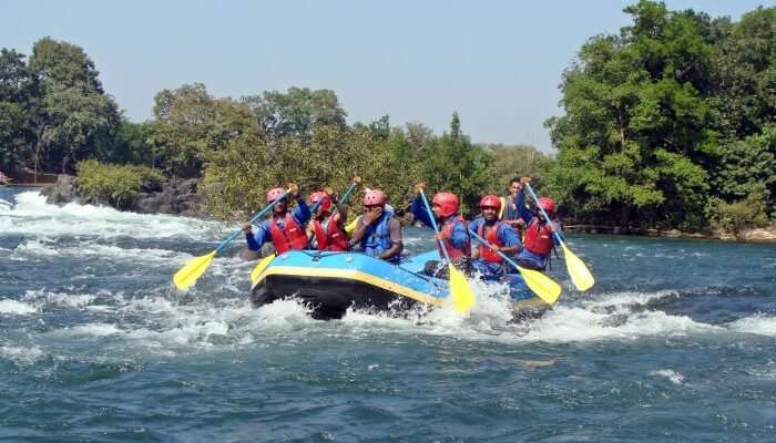 water rafting