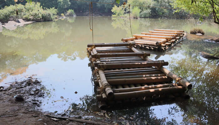 Bamboo Rafting In Island