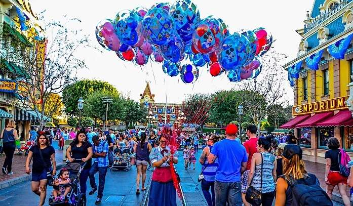 Disneyland literally looks heavenly during days and nights