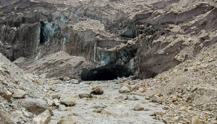 Gaumukh  In Gangotri 