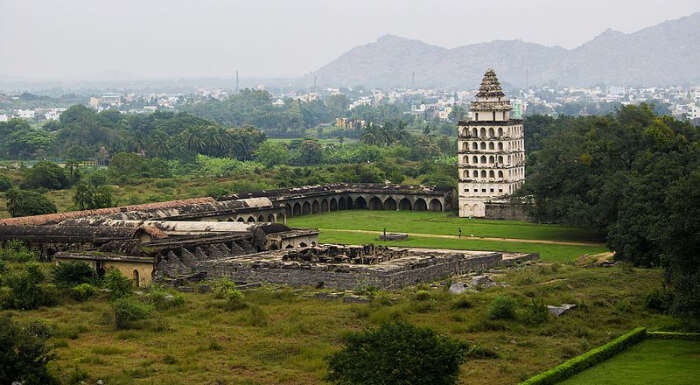 Fort with Beautiful view in Vellore
