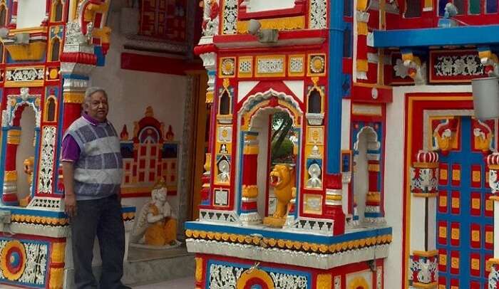 visited to the replica Hindu temples