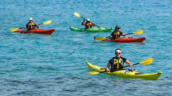 Enjoying Kayaking