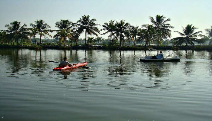 Kayaking in Kerela