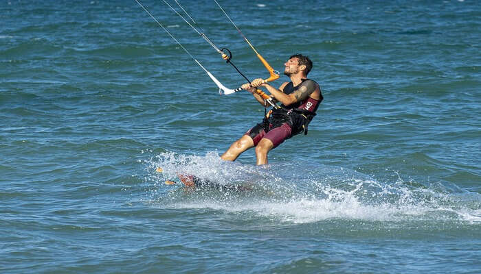 Kite Surfing In Chile