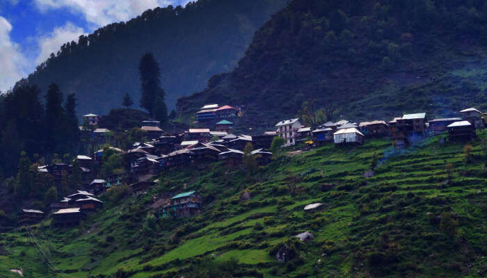Beautiful Town in Himachal