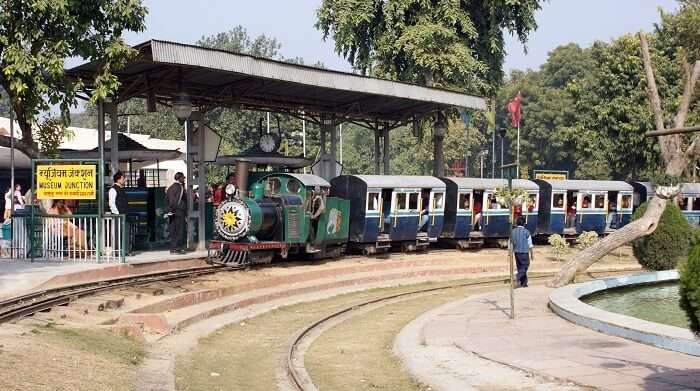 Enjoy A Toy Train Ride