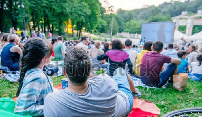 Open Air Cinema in Singapore