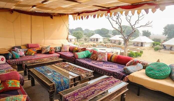 camp resort in Sam Jaisalme