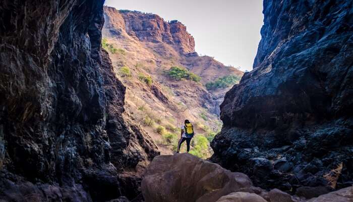 trekking view of sandhan valley