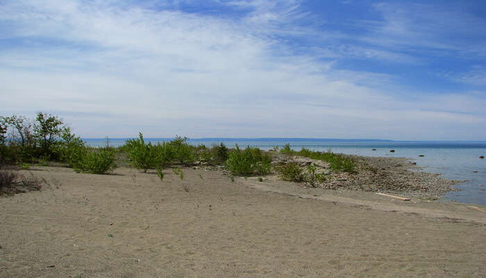 Sandy Beach in Ontario
