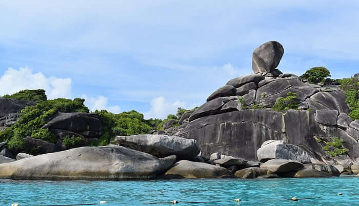 Stunning view of island