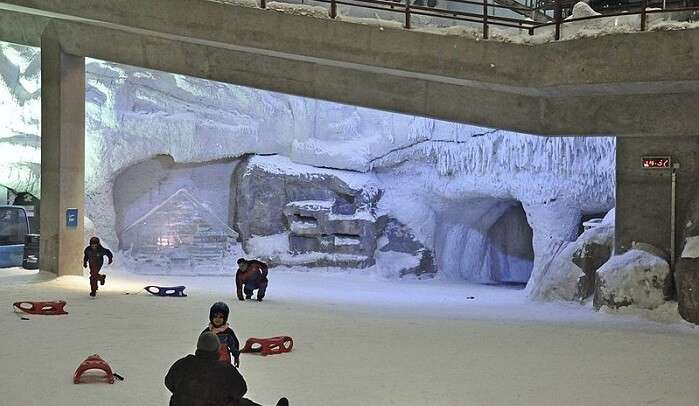 Ski Dubai is an indoor ski resort 