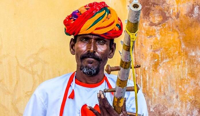 Bundelkhand music at Chanderi 