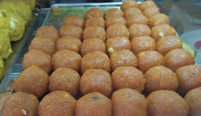 Churma Laddoo and Dal Tikka