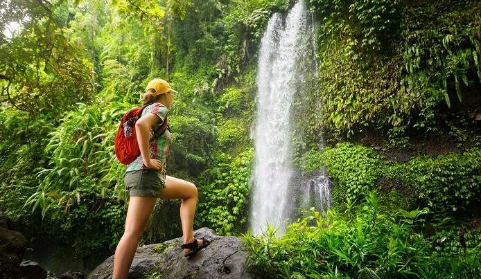 Waterfall trekking is an offbeat adventure