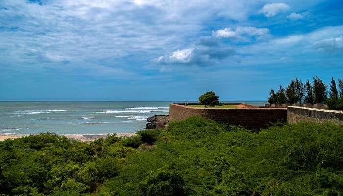fort facing the sea