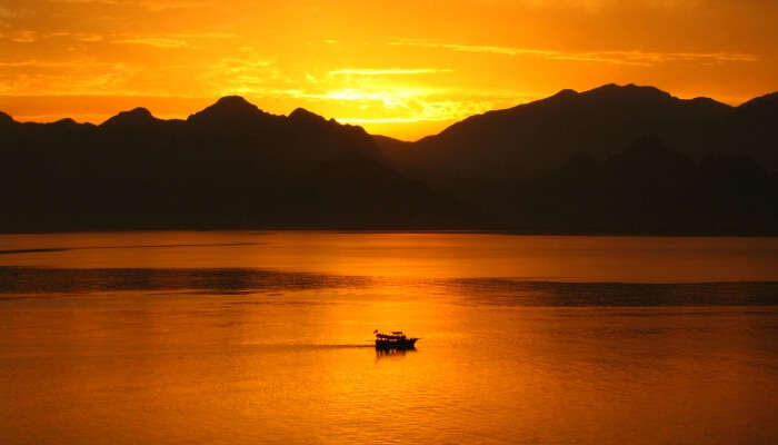 Sunset in Antalya